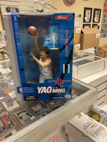 2004 McFarane Yao Ming 12 inch Action Figure Series 7 New in Box Free Ship Cover