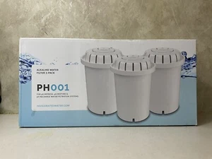 Invigorated Water Alkaline Water Filter PH001 , 3-Pack, Exp. Apr 2024 -Expired - Picture 1 of 6