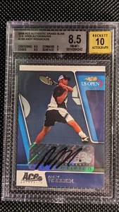 2008 Ace Authentic US Open Autograph /79 ANDY RODDICK #US9 BGS 8.5/AUTO 10 - Picture 1 of 2