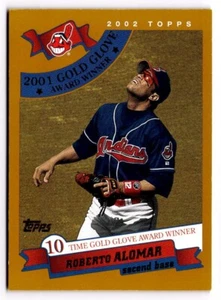 2002 Topps - Guante de Oro Roberto Alomar #699 - Imagen 1 de 2