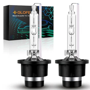 2 Pack D2S D2R 35W 6000K HID Xenon Replacement Low/High Beam Headlight Bulbs - Picture 1 of 13