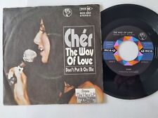 7" Single Cher - The way of love Vinyl Germany