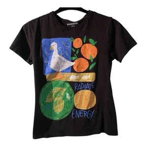 Chemistry ‘Radiate Good Energy’ Graphic Tee – Size Medium – Black - Picture 1 of 4