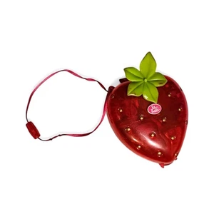 Strawberry Fruit Surprise Polly Pocket Compact 2000 Fruit Surprise Vintage Toy  - Picture 1 of 12