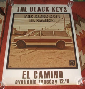 THE BLACK KEYS "El Camino" Kunststoff Film Druck/Poster (AKTION) 36 x 48 - Bild 1 von 3