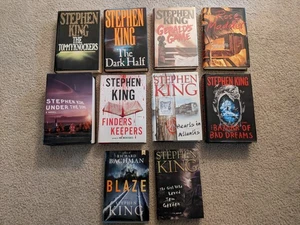 Stephen King 10 Book Lot, All First Edition & Print HC/DJ. The Tommyknockers + 9 - Picture 1 of 23