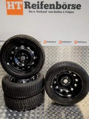 Stahlfelgen Komplettsatz mit Bereifung 5Jx14 ET 49 - 165 60 R14 XL 79T - Bild 1 von 4