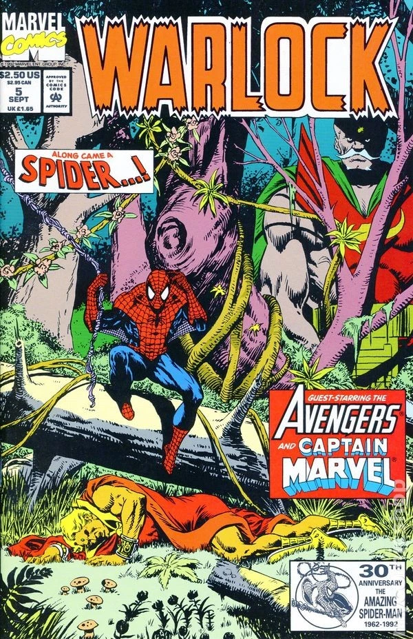 Warlock #5 VG 1992 Stock Image Low Grade - Image 1 of 1