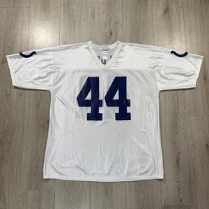 Vintage Indianapolis Colts Jersey Size XL White Blue Dallas Clark 44 Football - Picture 1 of 14