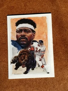 ~1994 TED WILLIAMS AUCKLAND ART (#AC3)~ WALTER PAYTON~ EXTREMELY COOL (LIMITED) - Picture 1 of 6