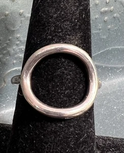 Silpada 925 Sterling Silver Karma Open Circle Ring Size 7 R2932 - Picture 1 of 3