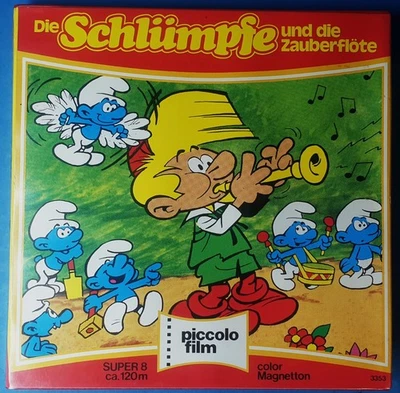 Super 8, Color Film, Piccolo Film 3353, "Die Schlümpfe und die Zauberflöte“ - Bild 1 von 4
