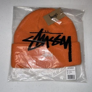 Stussy Beanie - Bracciale Basic arancione nuovo in confezione - Foto 1 di 4