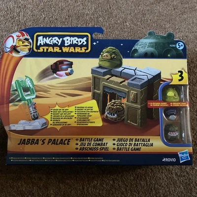 Angry Birds Star Wars Jabba's Palace Battle Game com figura exclusiva. NOVO/SELADO - Imagem 1 de 2