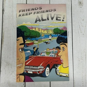 Vintage 1989 Comic Book Mothers Against Drunk Driving Teen Educational MADD - Picture 1 of 8