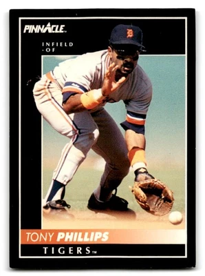 1992 Pinnacle #243 Tony Phillips - Image 1 of 2
