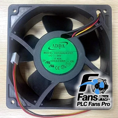 1PCS Brand New ADDA AD1224UX-F57 12038 DC24V 0.40A 3pin inverter cooling fan - Image 1 of 3