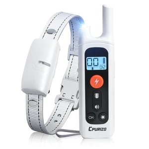 Collare antiurto per cani - 3300FT Collare antiurto per cani con luce notturna, IP67 Waterp... - Foto 1 di 6