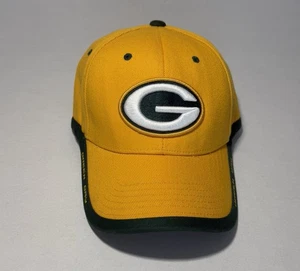 Green Bay Packers NFL Cap Gold & Green Hat Adjustable Cotton - Picture 1 of 9