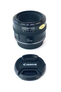 Canon EF 50mm f/1.8 MK 1 AF Prime Standard Portrait Lens, metal mount, Japan - Picture 1 of 5
