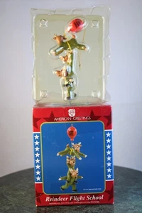 9th Anniversary Operation Santa Reindeer Flight School America Greetings Ornamen - Picture 1 of 7