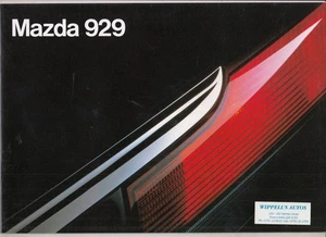 1996 MAZDA 929 HE SEDAN 16p Australian Brochure - Picture 1 of 4