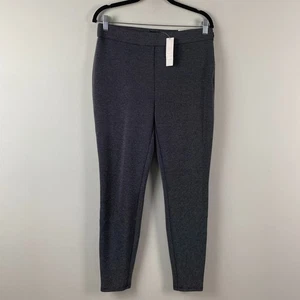 White House Black Market Skinny Komfort Seitenreißverschluss Hose Größe 8 schwarz ecru Punkte - Bild 1 von 13