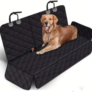 Dog Car Seat Cover Waterproof Non-Slip Back Seat Protector for Pets - Picture 1 of 9