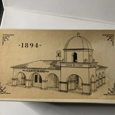 HSM HO scale Santa Fe San Juan Capistrano Depot CD-5 Historical Scale Miniatures - Image 1 of 4