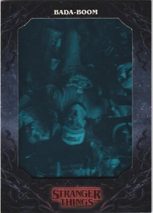 Inserto invertido Topps Stranger Things temporada cuatro 4 UD-7 Bada-Boom - Imagen 1 de 1