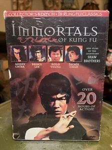 Immortals of Kung Fu DVD Set - BRUCE LEE, JACKIE CHAN, BOLO YEUNG - 18 CLASSICS - Picture 1 of 8
