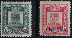 1945 Emissioni Locali Castiglione d'Intelvi stemma con soprastampa MH* - Imagen 1 de 1