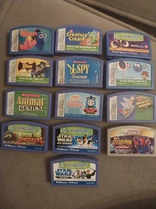 Leapfrog Leapster 13 Games Scooby-Doo, Disney, Spiderman, Batman, Star Wars - Picture 1 of 6