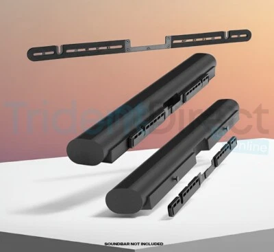 Sonos ARC & ARC Ultra Soundbar Wall Mount Bracket Slimline Black - image 1 of 4