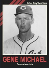 Custom Novelty Gene Michael Columbus Jets Before They Were Stars