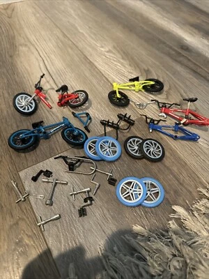 Lot of Mount Finger Bikes Parts Accessories Toys - Image 1 of 4