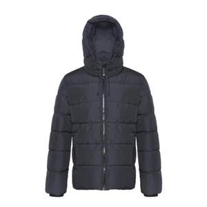 Chaqueta acolchada pesada para hombre Rokka&Rolla abrigo burbuja de invierno térmico reflectante al calor - Imagen 1 de 30