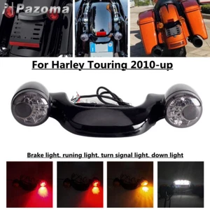 1X Luz de señal de giro LED de bala trasera para Harley Touring '10-Up Street Glide FLHX - Imagen 1 de 10