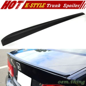 06-11 Fit FOR ACURA CSX 4D Sedan Trunk Boot Lip Spoiler Rear K-Style Painted - Bild 1 von 1