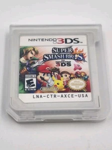 Super Smash Bros (Nintendo 3DS, 2014) Genuine Authentic Cartridge Only Tested - Picture 1 of 6