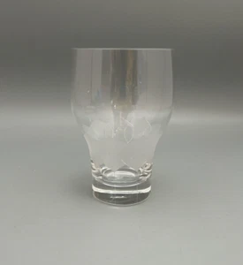 Rosenthal Lotus Blossoms Crystal Whiskey Tumbler Glass -  11.2cm " (5 Avail) - Picture 1 of 9