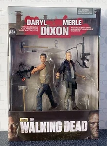 McFARLANE - WALKING DEAD - S4 - DARYL & MERLE DIXON - JUEGO DE 2 FIGURAS - 2013 SIN USAR, EN CAJA🔥 - Imagen 1 de 2