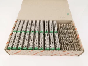 20x Weidmüller ZP 2.5/1AN/12 GN/BE 1867190000 Steckverbinder - Picture 1 of 2