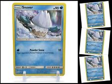 Pokemon Sun & Moon UNIFIED MINDS 41/236 Snover 4X Mint/NM Common 4 Cards TCG X4