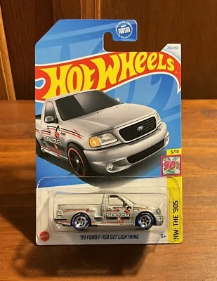 Llantas de aleación Hot Wheels 2024 (Ford F-150 SVT Lightning 99)/real riders/cambio de ruedas Foto 1 de 4