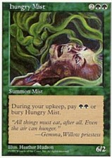 Hungry Mist X4 (5th Edition) MTG (NM) *CCGHouse* Magic