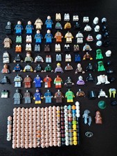 Lego Minifigs body parts lot Star Wars,Super Heroes and more