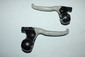 DiaCompe XCE Brake Lever Set Gray 22.2mm MTB Hybrid Trail Bikepacking US Shipper - Picture 1 of 12