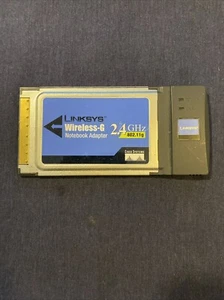 LINKSYS WPC54G Card Laptop Adapter Notebook Wireless-G Wi-Fi - Picture 1 of 3