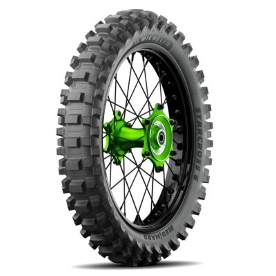 Neumático duro medio 110/100-18 para Suzuki RM 250 1980-1989 Michelin Starcross 6 Foto 1 de 4